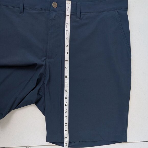 Adidas Golf Shorts Men's Size 42 Navy Blue Primegreen Stretch Active Performance - Picture 7 of 9